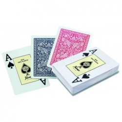 Jeux de 55 cartes 100 % plastiques - Réf. 2818