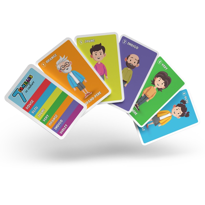 7 familles : en couleurs
