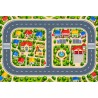 Circuit urbain - Tapis de jeux polyester - 40x60