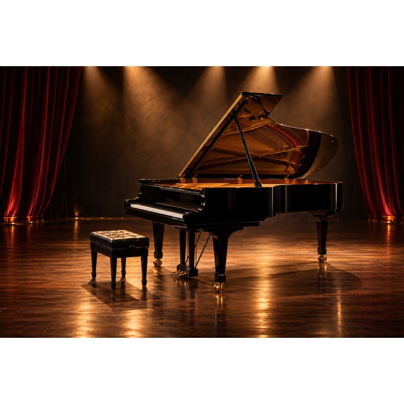Piano - Tapis de jeux polyester - 40x60