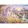 Licornes - Tapis de jeux polyester - 40x60