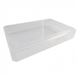 Boîte plastique souple transparente