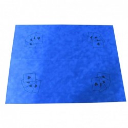 Tapis bleu 50x67cm