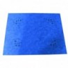 Tapis bleu 50x67cm