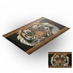 Tapis de jeux polyester - 40x60 - Tiger
