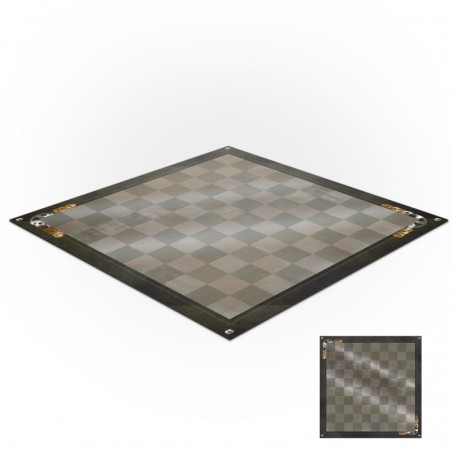 Tapis de jeux polyester - 60x60 - Jeu de dames
