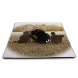 Tapis de souris 21x26cm - Coins ronds - personnalisable