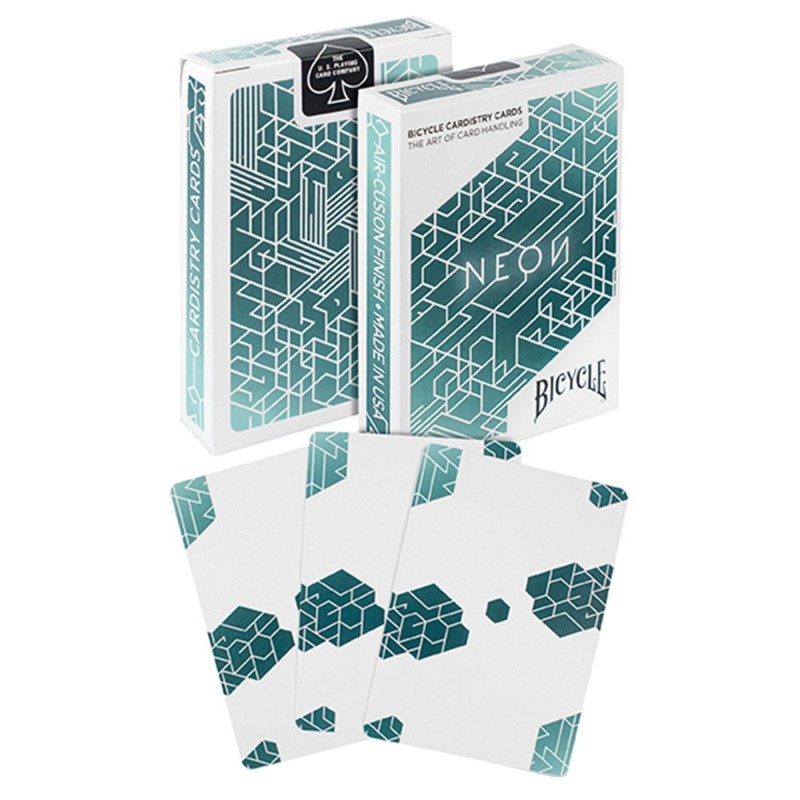 Jeu Neon - cartes BICYCLE® pour cardiste