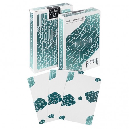 Jeu Neon - cartes BICYCLE® pour cardiste