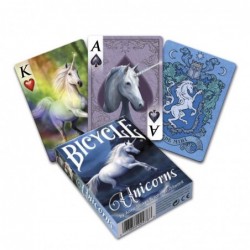 Jeu Anne Stoke Unicorns - BICYCLE® cartes de collection