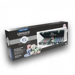 Mallette Poker Premium - Grimaud - 500 jetons